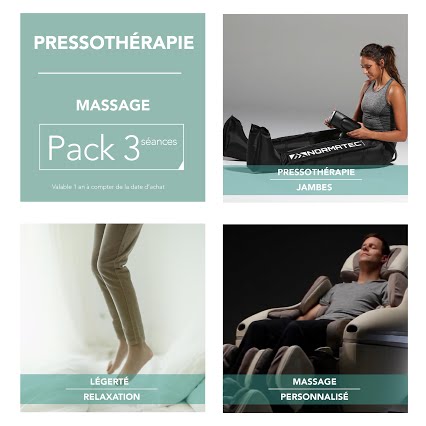 pressothérapie et massage pack 3 séances CryoAdvance Annecy